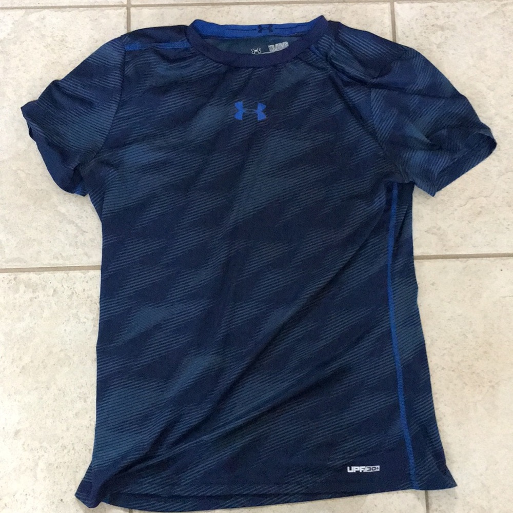 Blue Under Armour shirt